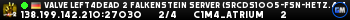 Valve Left4Dead 2 Falkenstein Server (srcds1005-fsn-hetz.421.16