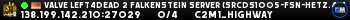 Valve Left4Dead 2 Falkenstein Server (srcds1005-fsn-hetz.421.15