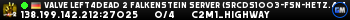 Valve Left4Dead 2 Falkenstein Server (srcds1003-fsn-hetz.421.11