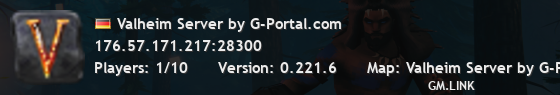 Valheim Server by G-Portal.com