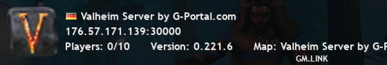 Valheim Server by G-Portal.com