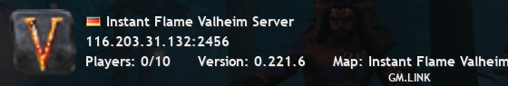 Instant Flame Valheim Server