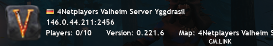 4Netplayers Valheim Server Yggdrasil