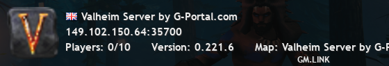 Valheim Server by G-Portal.com