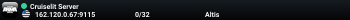 Cruiselit Server