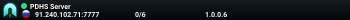 PDHS Server