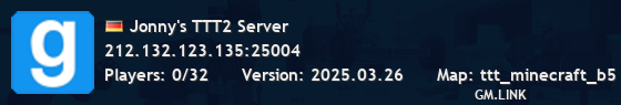 Jonny's TTT2 Server