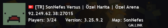 [TR] SonNefes Versus | Özel Harita | Özel Arena