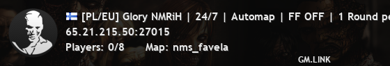 [PL/EU] Glory NMRiH | 24/7 | Automap | FF OFF | 1 Round per Map