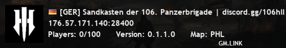 [GER] Sandkasten der 106. Panzerbrigade | discord.gg/106hll
