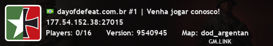 dayofdefeat.com.br #1 | Venha jogar conosco!