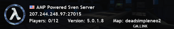 AMP Powered Sven Server
