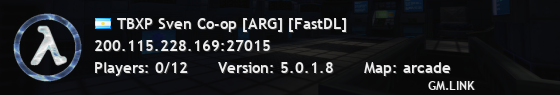 TBXP Sven Co-op [ARG] [FastDL]