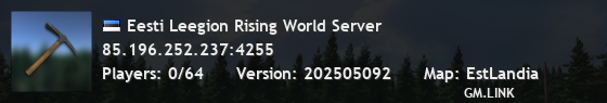 Eesti Leegion Rising World Server