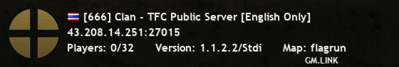 [666] Clan - TFC Public Server [English Only]
