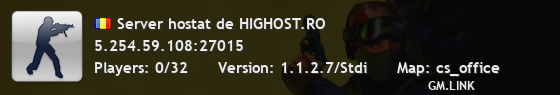 Server hostat de HIGHOST.RO