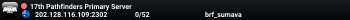 17th Pathfinders Primary Server