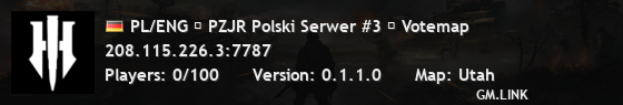 PL/ENG ♦ PZJR Polski Serwer #3 ♦ Votemap