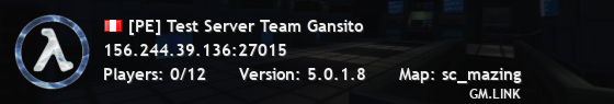 [PE] Test Server Team Gansito
