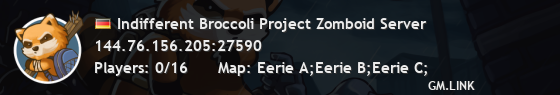 Indifferent Broccoli Project Zomboid Server