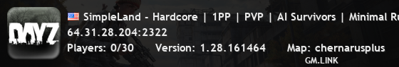 SimpleLand - Hardcore | 1PP | PVP | AI Survivors | Minimal Rule