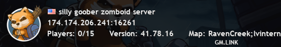 silly goober zomboid server