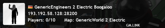 GenericEngineers 2 Electric Boogaloo