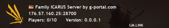Family ICARUS Server by g-portal.com