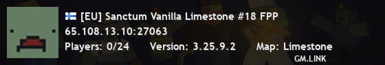 [EU] Sanctum Vanilla Limestone #18 FPP