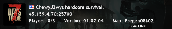 ChewyJ3wys hardcore survival.
