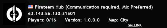 Fireteam Hub (Communication required, Mic Preferred)