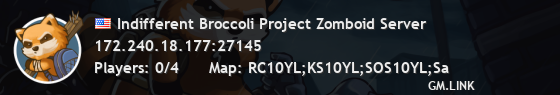 Indifferent Broccoli Project Zomboid Server