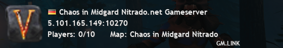 Chaos in Midgard Nitrado.net Gameserver