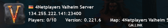 4Netplayers Valheim Server
