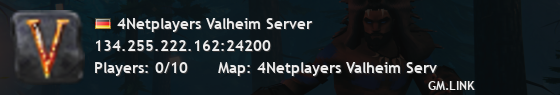 4Netplayers Valheim Server