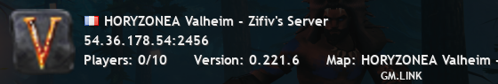 HORYZONEA Valheim - Zifiv's Server