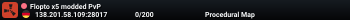 Flopto x5 modded PvP