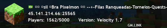 ◆◆ ◆sil ◆Bra Pixelmon ◆◆ --+-Filas Ranqueadas-Torneios-Quests-+--][][][