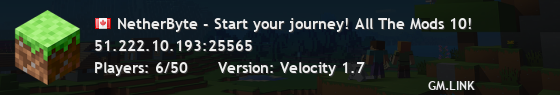NetherByte - Start your journey! All The Mods 10!