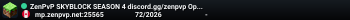 ZenPvP SKYBLOCK SEASON 4 discord.gg/zenpvp Opens: June 13 @ 3PM EST
