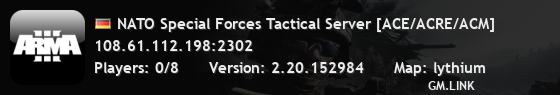 NATO Special Forces Tactical Server [ACE/ACRE/ACM]