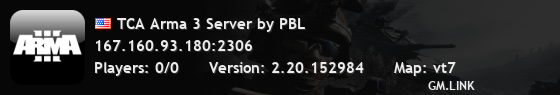 TCA Arma 3 Server by PBL