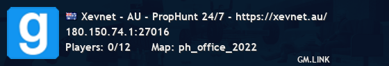 Xevnet - AU - PropHunt 24/7 - https://xevnet.au/