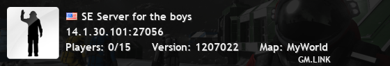 SE Server for the boys