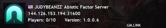 JUDYBEANZZ' Abiotic Factor Server