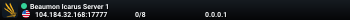Beaumon Icarus Server 1