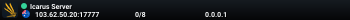 Icarus Server