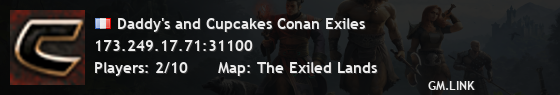 Daddy's and Cupcakes Conan Exiles