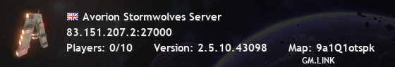 Avorion Stormwolves Server