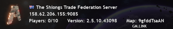 The Shlongs Trade Federation Server